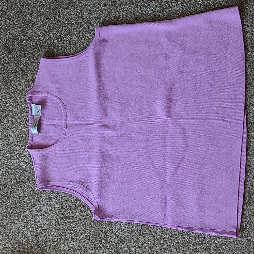 Purple Laura Ashley tank top